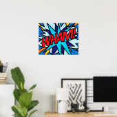 Comic Book Pop Art BENG Poster (Thuiskantoor)