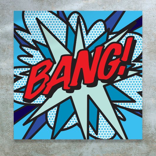 Comic Book Pop Art BENGEL Poster