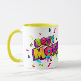 Comic Book Pop Art Beste Moeder Mok