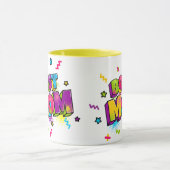 Comic Book Pop Art Beste Moeder Mok (Midden)