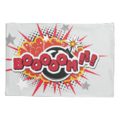 Comic Book Pop Art Boom Explosion Kussensloop (Achterkant)