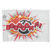 Comic Book Pop Art Boom Explosion Kussensloop (Voorkant)