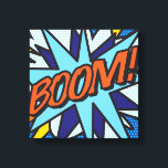 Comic Book Pop Art BOOM Superheld Canvas Afdruk<br><div class="desc">Leuke trendy superhelden stripverhaal pop canvas prints die zeker een vleugje kleur toevoegen aan een scala aan kamers in uw huis of kantoor. Een ideale manier om jezelf of iemand die je kent te behandelen met deze coole, unieke comic con prints. Waarom niet wat zap pow en wham toevoegen in...</div>