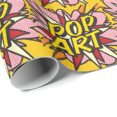 Comic Book POP ART Cadeaupapier (Rol Hoek)