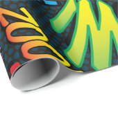 Comic Book Pop Art Geluiden Cadeaupapier (Rol Hoek)