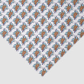 Comic Book Pop Art GELUKKIGE VERJAARDAG Tissuepapier (Detail)