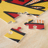 Comic Book Pop Art KA-POW Legpuzzel (Zijkant)