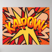 Comic Book Pop Art KA-POW Poster (Voorkant)
