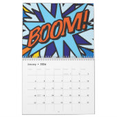 Comic Book Pop Art Kalender (Jan 2026)