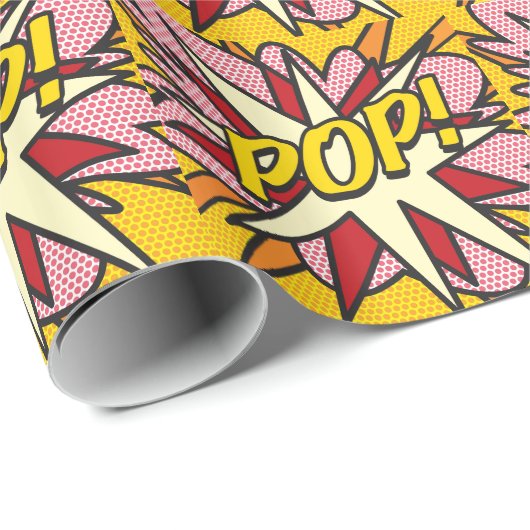 Comic Book Pop Art POP Cadeaupapier (Rol Hoek)