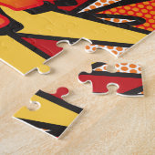 Comic Book Pop Art POW Legpuzzel (Zijkant)