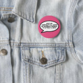 Comic Book Pop Art Speech Bubble Ronde Button 5,7 Cm (In situ)