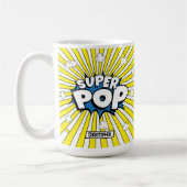 Comic Book Pop Art SUPER POP! Fun Pun Mug Koffiemok (Links)