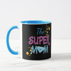 Comic Book Pop Art Superhero Moeder Moederdag Mok