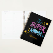 Comic Book Pop Art Superhero Moeder Moederdag Planner (Display)