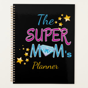 Comic Book Pop Art Superhero Moeder Moederdag Planner