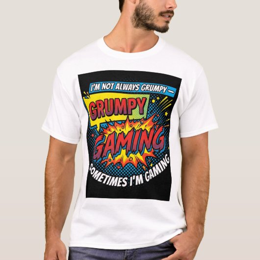 Comic Book Pop Art T-shirt (Voorkant)