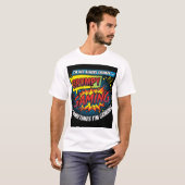 Comic Book Pop Art T-shirt (Voorkant volledig)