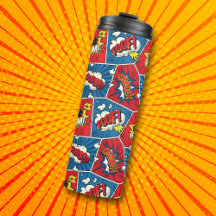 Comic Book Pop Art Thermische mok