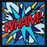 Comic Book Pop Art WHAM Acrylic Print Acryl Muurkunst<br><div class="desc">Fun trendy superheld stripboek pop acrylische prints die er zeker van zijn dat ze een splash of color toevoegen aan een reeks kamers in je huis of in je kantoor. Een ideale manier om jezelf of iemand die je kent te behandelen met deze coole, unieke stripverhalen prints. Waarom niet wat...</div>