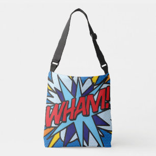 Comic Book Pop Art WHAM! KNAL! Crossbody Tas