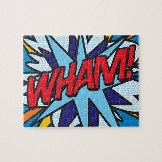 Comic Book Pop Art WHAM Legpuzzel (Horizontaal)