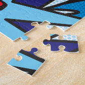 Comic Book Pop Art WHAM Legpuzzel (Zijkant)