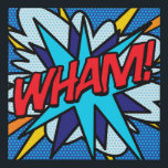 Comic Book Pop Art WHAM Superheld Imitatie Canvas Print<br><div class="desc">Koude pop-kunstdoek die een geweldige aanvulling vormt op je thuisdecor. Het perfecte huis-opwarmingsgeschenk voor jou,  je vrienden of je familie. Ontworpen door: ComicBookPop© op www.zazzle.com/comicbookpop*</div>