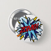 Comic Book Pop Art ZOMG Ronde Button 5,7 Cm (Voorkant /achterkant)