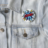 Comic Book Pop Art ZOMG Ronde Button 5,7 Cm (In situ)
