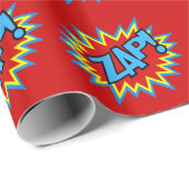 Comic Book Pow. Burst Cadeaupapier (Rol Hoek)