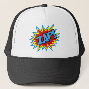 Comic Book Pow. Burst Trucker Pet