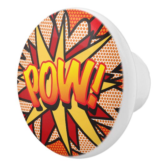 Comic Book POW knop (Rechts)