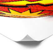 Comic Book Pow Pompoen II. Poster (Hoek)