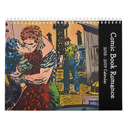Comic Book Romance 2018 Agenda Kalender (Hoes)