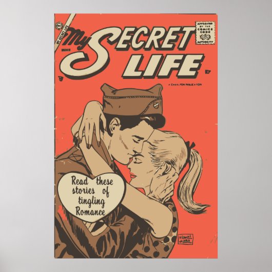 Comic Book Romance My Secret Life 22 Poster (Voorkant)