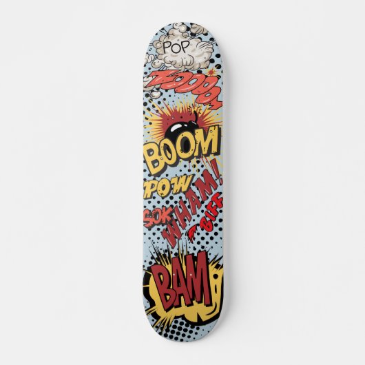 Comic Book Skateboard (Voorkant)