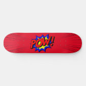 Comic Book Skateboard Deck (Horizontaal)