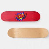 Comic Book Skateboard Deck (Horizontaal)
