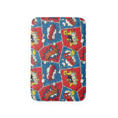 Comic Book Speech Bubble Bath Mat (Voorkant Verticaal)