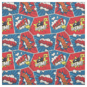 Comic Book Speech Bubble Fabric. Stof (Swatch)