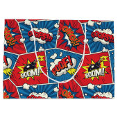 Comic Book Speech Bubble Gift Bag Groot Cadeauzakje (Achterkant)