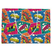 Comic Book Speech Bubble Gift Bag Groot Cadeauzakje (Achterkant)