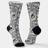 Comic Book Speech Bubble Socks Sokken (Gebogen)