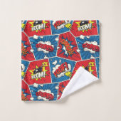 Comic Book Speech Bubble Towel Set Bad Handdoek (Wasdoekje)