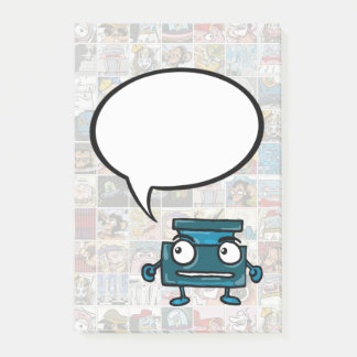 Comic Book Spreekwolk Mijn Bericht Post-it Notes