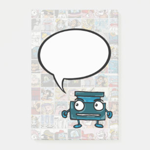 Comic Book Spreekwolk Mijn Bericht Post-it Notes