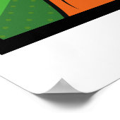 Comic Book stripboek lettertypen! Poster (Hoek)