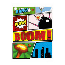 Comic Book stripboek lettertypen!