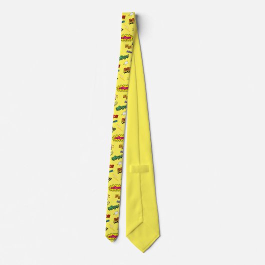 Comic Book Stropdas (Achterkant)